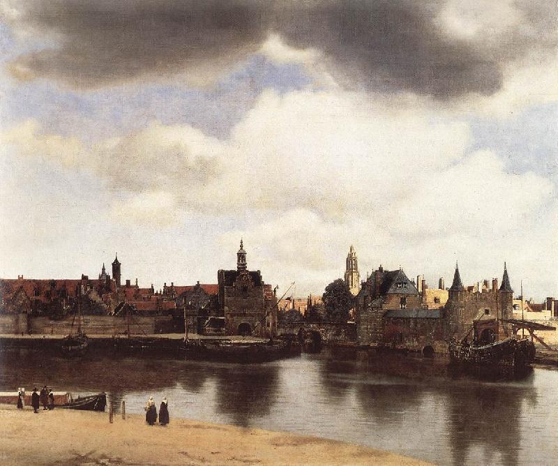 Jan Vermeer View of Delft